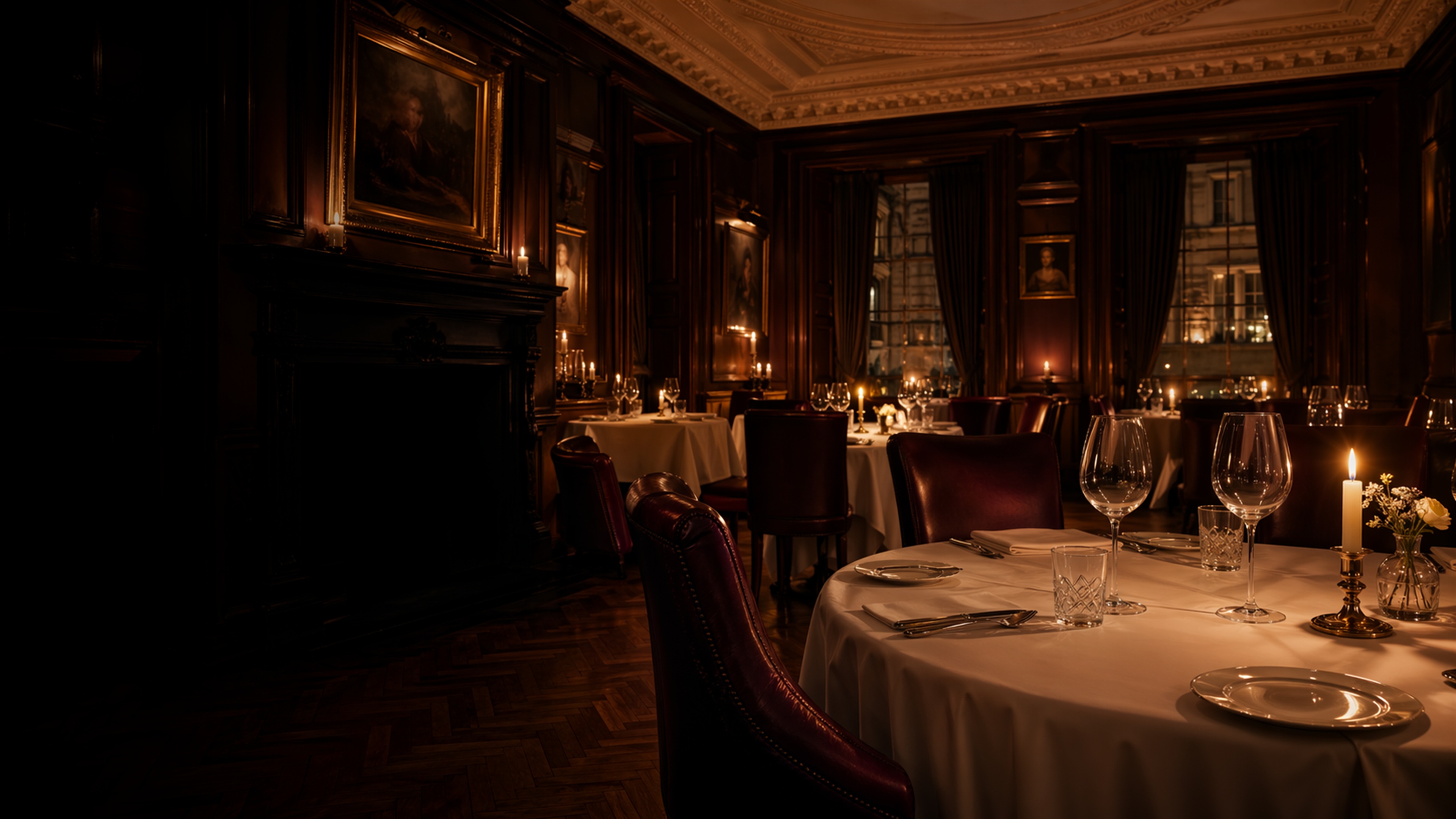 Clancy's on Grand Parade — candlelit dining room, Cork