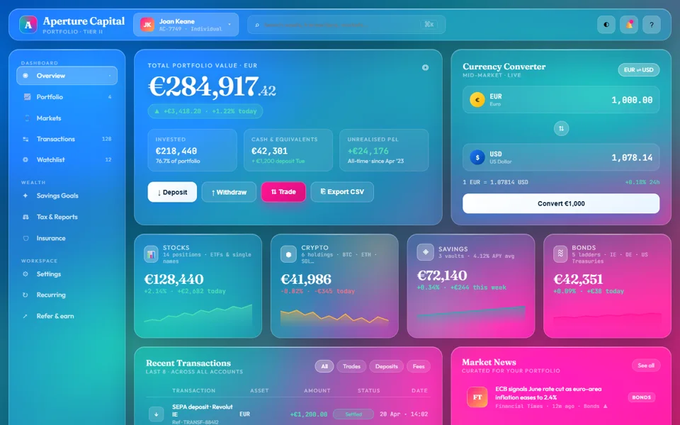 Website concept preview