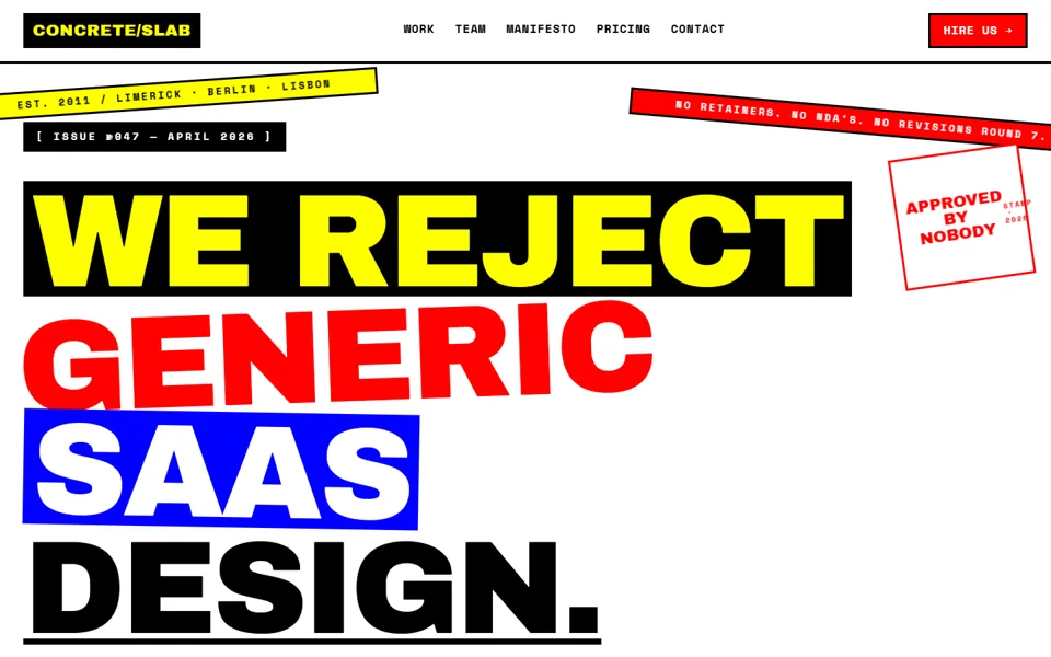 Website concept preview