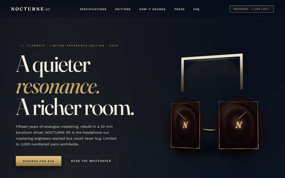Website concept preview