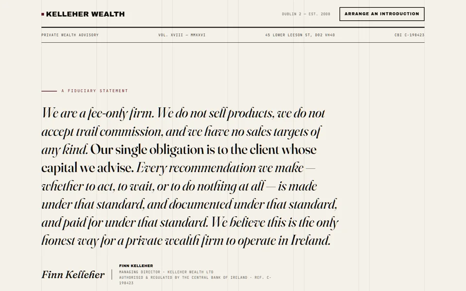 Website concept preview