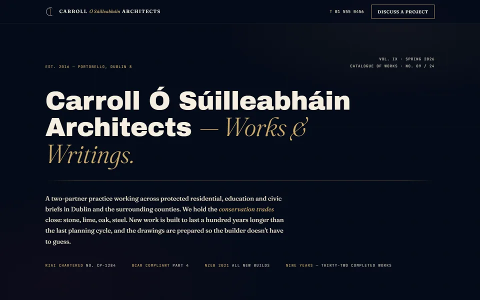 Website concept preview