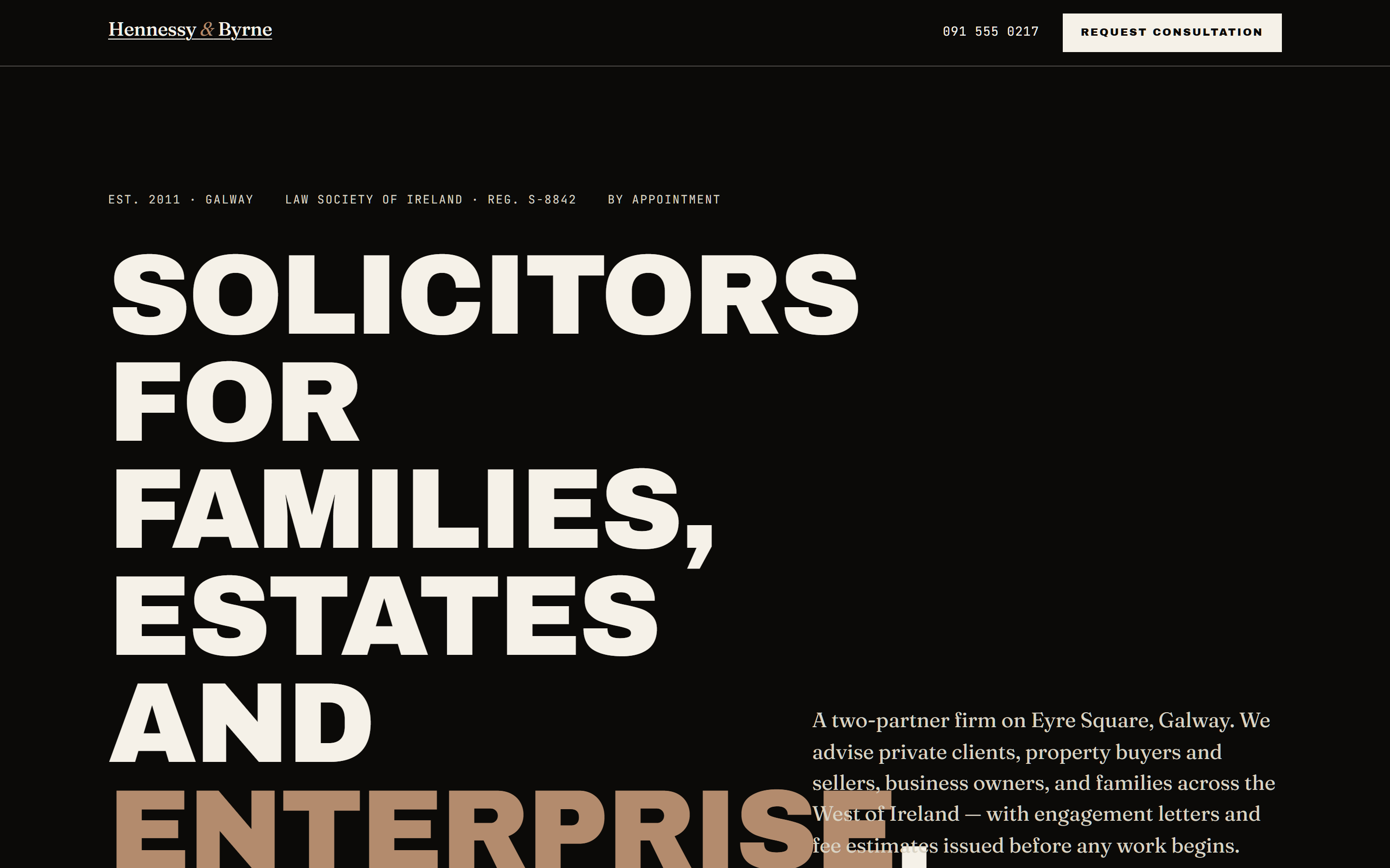 Solicitors — Swiss authority style sample